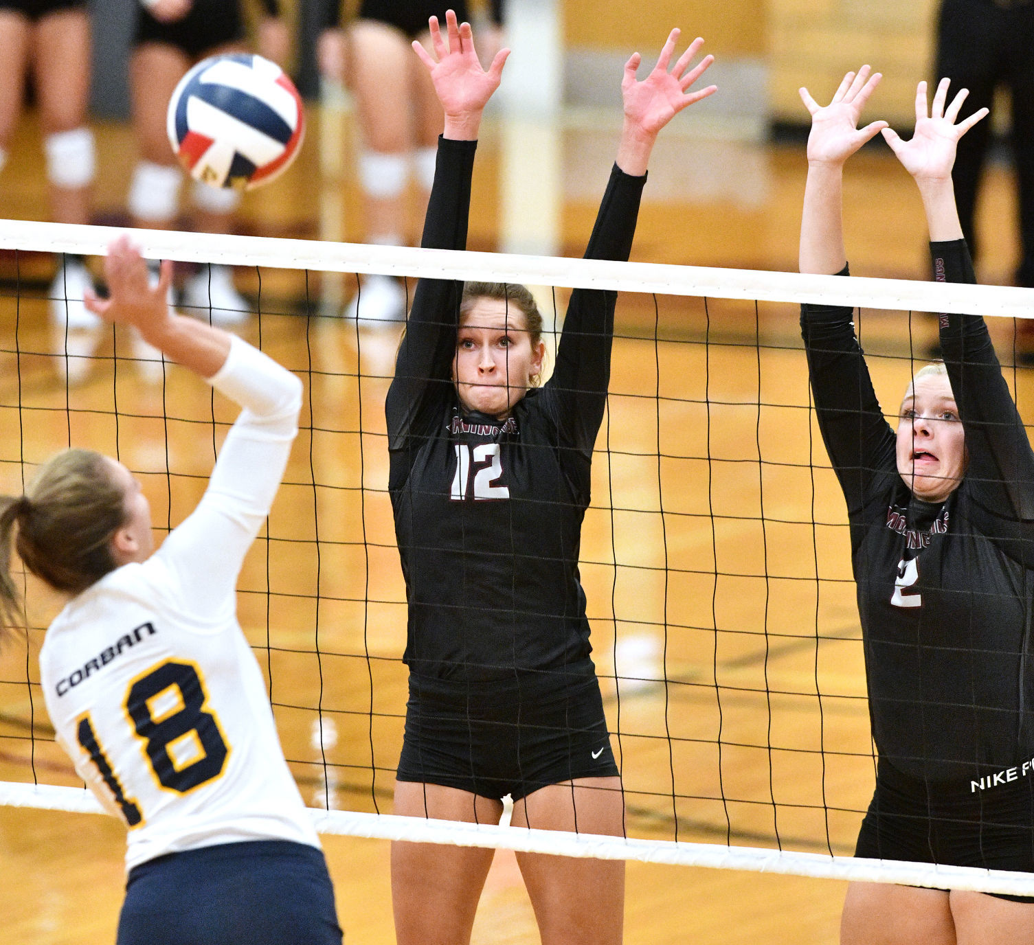 Morningside vs Corban volleyball